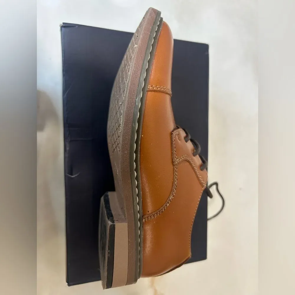 Classic Brown Kids' Dress Shoes